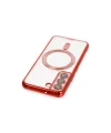 Samsung Galaxy S22 Kılıf Kross Magneticsafe Kapak - Kırmızı