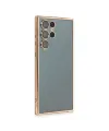 Samsung Galaxy S22 Ultra Kılıf Razer Lensli Silikon - Gold