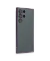 Samsung Galaxy S22 Ultra Kılıf Razer Lensli Silikon - Mor