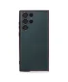 Samsung Galaxy S22 Ultra Kılıf Razer Lensli Silikon - Mor
