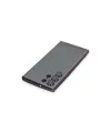 Samsung Galaxy S22 Ultra Kılıf Razer Lensli Silikon - Mor
