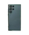 Samsung Galaxy S22 Ultra Kılıf Razer Lensli Silikon - Yeşil