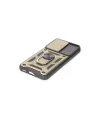 Samsung Galaxy S23 Fe Kılıf Pars Lens Yüzüklü Silikon - Gold