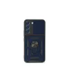 Samsung Galaxy S23 Fe Kılıf Pars Lens Yüzüklü Silikon - Lacivert