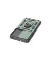 Samsung Galaxy S23 Fe Kılıf Pars Lens Yüzüklü Silikon - Yeşil