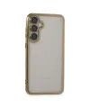 Samsung Galaxy S23 Fe Kılıf Razer Lensli Silikon - Gold