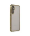 Samsung Galaxy S23 Fe Kılıf Razer Lensli Silikon - Gold