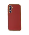 Samsung Galaxy S23 Fe Kılıf Volet Silikon - Kırmızı