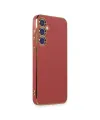 Samsung Galaxy S23 Fe Kılıf Volet Silikon - Kırmızı