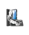 Samsung Galaxy S23 Kılıf Magneticsafe Şeffaf Silikon - Şeffaf