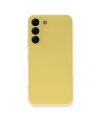 Samsung Galaxy S23 Kılıf Nano İçi Kadife Silikon - Sarı