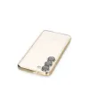 Samsung Galaxy S23 Kılıf Razer Lensli Silikon - Gold