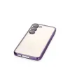 Samsung Galaxy S23 Kılıf Razer Lensli Silikon - Mor