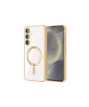 Samsung Galaxy S23 Plus Kılıf Kross Magneticsafe Kapak - Gold