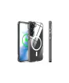 Samsung Galaxy S23 Plus Kılıf Magneticsafe Şeffaf Silikon - Şeffaf