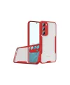 Samsung Galaxy S23 Plus Kılıf Platin Silikon - Kırmızı