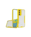 Samsung Galaxy S23 Plus Kılıf Platin Silikon - Sarı