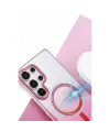 Samsung Galaxy S23 Ultra Glossy Magsafe Kapak - Mor