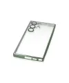 Samsung Galaxy S23 Ultra Kılıf Razer Lensli Silikon - Yeşil