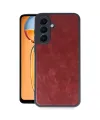 Samsung Galaxy S24 Fe Kılıf Aras Deri Kapak - Bordo