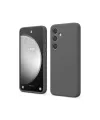 Samsung Galaxy S24 FE Kılıf First Silikon - Gri