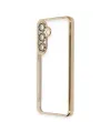 Samsung Galaxy S24 Fe Kılıf Razer Lensli Silikon - Gold