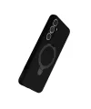 Samsung Galaxy S24 Fe Regal Magsafe Standlı Kapak - Siyah