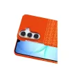 Samsung Galaxy S24 Fe Vega Magsafe Kapak - Turuncu