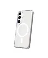 Samsung Galaxy S24 Kılıf Magneticsafe Şeffaf Silikon - Şeffaf