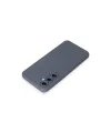 Samsung Galaxy S24 Kılıf Nano İçi Kadife Silikon - Gri