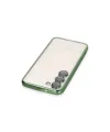 Samsung Galaxy S24 Kılıf Razer Lensli Silikon - Yeşil