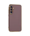 Samsung Galaxy S24 Kılıf Volet Silikon - Mor