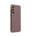 Samsung Galaxy S24 Kılıf Volet Silikon - Mor