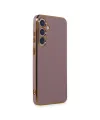 Samsung Galaxy S24 Kılıf Volet Silikon - Mor
