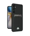 Samsung Galaxy S24 Plus Kelvin Kartvizitli Silikon - Siyah