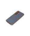 Samsung Galaxy S24 Plus Kılıf Volet Silikon - Mavi