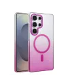 Samsung Galaxy S24 Ultra Glossy Magsafe Kapak - Mor