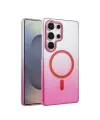 Samsung Galaxy S24 Ultra Glossy Magsafe Kapak - Pembe