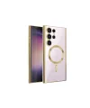 Samsung Galaxy S24 Ultra Kılıf Kross Magneticsafe Kapak - Gold