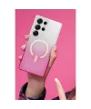Samsung Galaxy S24 Ultra Pummel Shiny Magsafe Kapak - Pembe