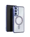 Samsung Galaxy S25 Edge Joke Simli Magneticsafe Kılıf - Mavi
