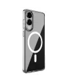 Samsung Galaxy S25 Edge Kılıf Magneticsafe Şeffaf Silikon - Şeffaf