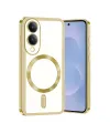 Samsung Galaxy S25 Edge Kross Magneticsafe Kapak - Gold