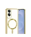 Samsung Galaxy S25 Edge Kross Magneticsafe Kapak - Gold