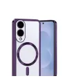 Samsung Galaxy S25 Edge Kross Magneticsafe Kapak - Mor