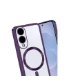 Samsung Galaxy S25 Edge Kross Magneticsafe Kapak - Mor