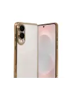 Samsung Galaxy S25 Edge Razer Lensli Silikon - Gold