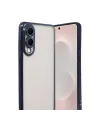 Samsung Galaxy S25 Edge Razer Lensli Silikon - Lacivert