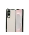 Samsung Galaxy S25 Edge Razer Lensli Silikon - Yeşil