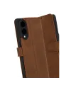 Samsung Galaxy S25 Edge Trend S Plus Kapaklı Kılıf - Taba
